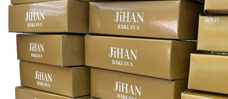 JiHAN Baklava boxes